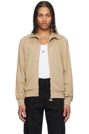 Givenchy Beige Vintage Zipped Track Jacket