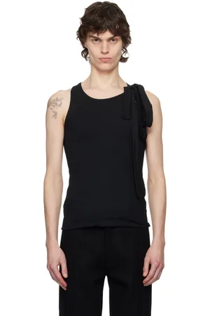 AARON ESH Black Tied Tank Top