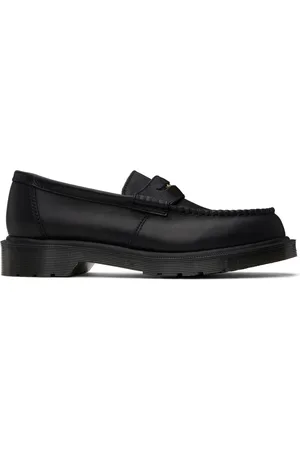 Dr. Martens Black Penton Leather Loafers
