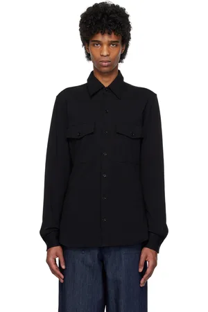 DRIES VAN NOTEN Black Jersey Shirt