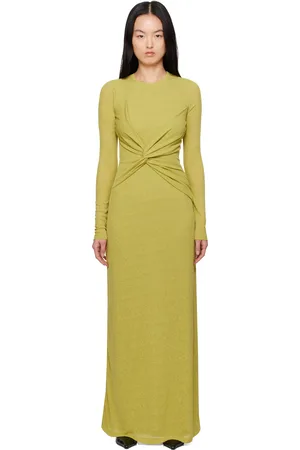 Nanushka Green Rozal Maxi Dress