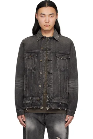 We11 Done Belted Denim Jacket