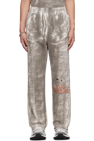 We11 Done Gray Muddy Sweatpants