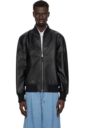 Mackage Black & Khaki Easton-SA Reversible Leather Jacket