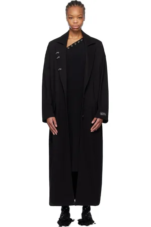 We11 Done Pierced Jersey Coat