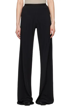 Rick Owens Black Hollywood Bias Trousers