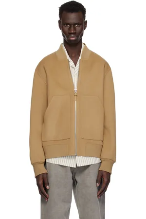Mackage Tan Emilio Bomber Jacket