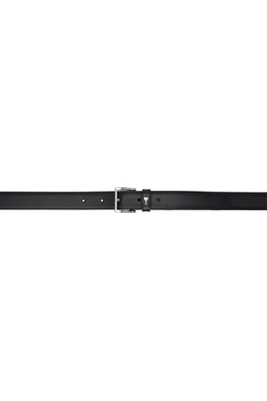 Ami Black Leather Paris Paris Belt