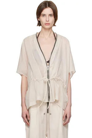 Rick Owens Off-White Hollywood Sail Jacket