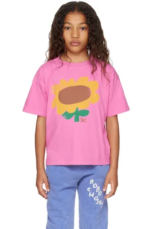 Bobo Choses Kids Pink Sunflower T-shirt