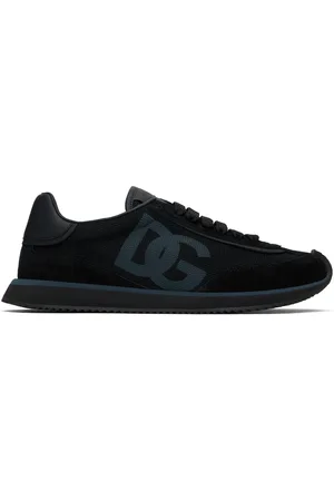 Dolce & Gabbana Black Mixed-Material 