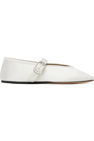 Le Monde Beryl Off-White Stella Ballerina Flats