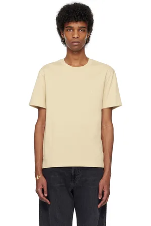 Ami Beige Cotton Ami de Coeur T-shirt