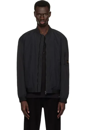 HUGO BOSS Black Water-Repellent Bomber Jacket