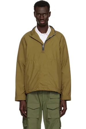 RANRA Khaki Ganga Mini Ripstop Track Jacket