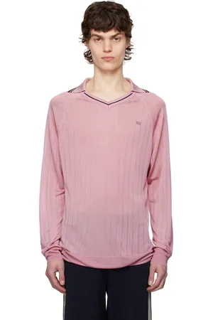 WALES BONNER Pink Roots Polo