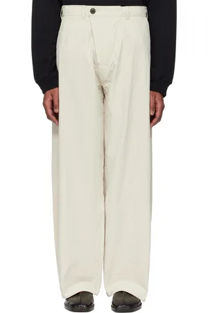 JAN JAN VAN ESSCHE Off-White #84 Trousers