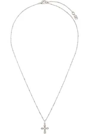 Dolce & Gabbana Silver Cross Necklace