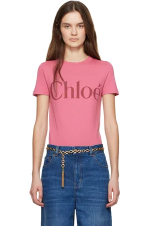 Chloé Pink Baby Fit Logo T-shirt