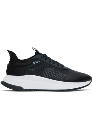 HUGO BOSS Navy & Black TTNM EVO Sneakers