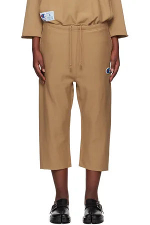 UNDERCOVER Tan Champion Edition Cropped Sweatpants