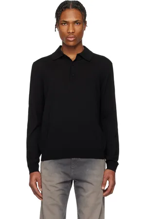 Sunflower Black Merino Polo