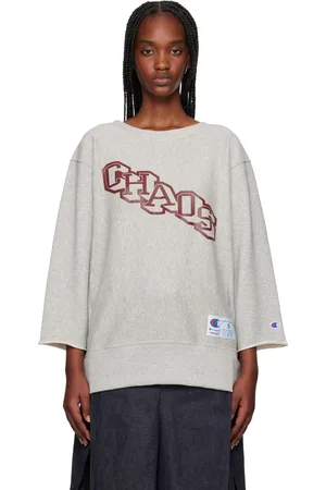 UNDERCOVER Gray Champion Edition Chaos Sweatshirt