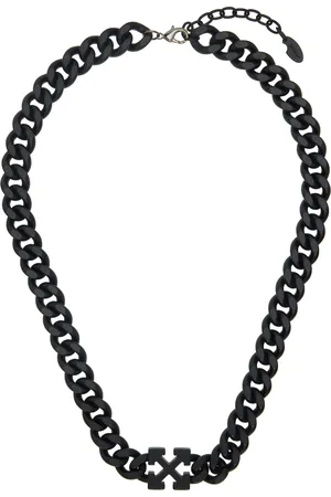 OFF-WHITE Black Arrow Chain Necklace