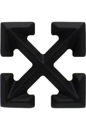 OFF-WHITE Black Arrow Mono Single Earring
