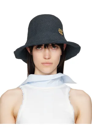 Ruslan Baginskiy Monogram-Embellished Bucket Hat