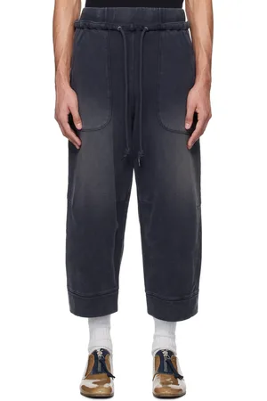 R13 Deconstructed Cropped Sweatpants