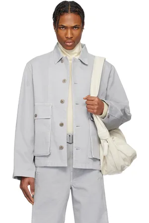 LEMAIRE Gray Boxy Denim Jacket