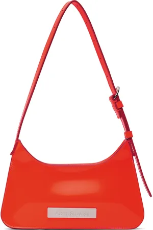 Acne Studios Orange Platt Micro Shoulder Bag