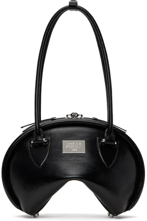Acne Studios Black Bowlina Mini Shoulder Bag
