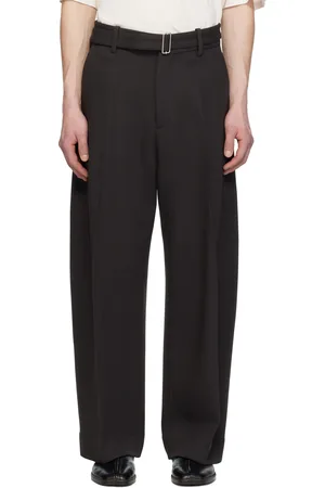 STUDIO NICHOLSON Brown Vital Trousers