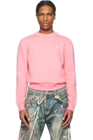 Acne Studios Pink Knit Cotton Sweater