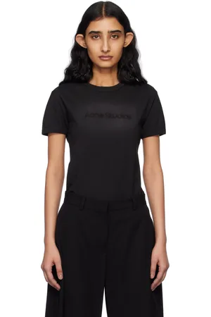 Acne Studios Black Logo Fitted T-shirt