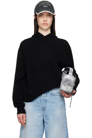 Acne Studios Black Cashmere Hoodie