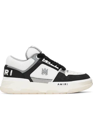 AMIRI White & MA Quad Debossed Nubuck MA-1 Sneakers