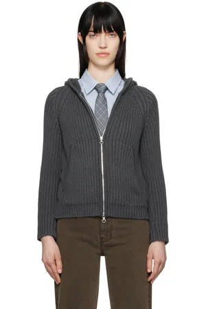 OUR LEGACY Gray Level Hoodie