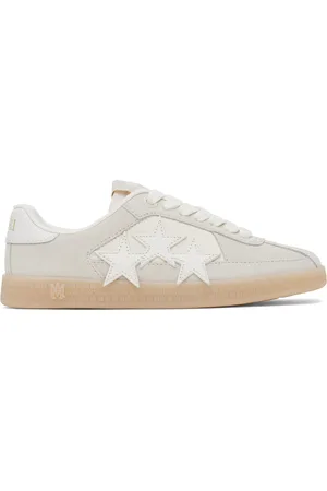 AMIRI Gray & Off-White Suede Pacific Sneakers