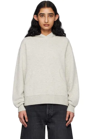 Acne Studios Gray Cashmere Hoodie