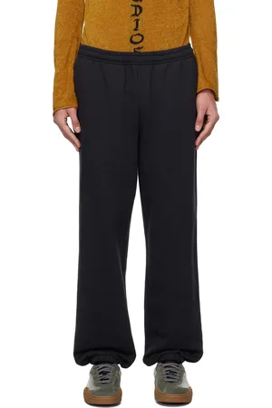 Acne Studios Black Organic Cotton Sweatpants