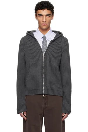 OUR LEGACY Gray Level Hoodie