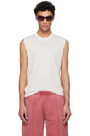 OUR LEGACY White Breathe Tank Top