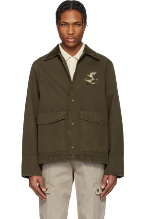 Burberry Brown Cotton Field Jacket