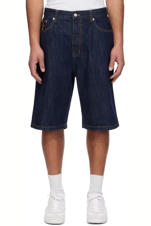 Billionaire Boys Club Blue Astro Denim Shorts