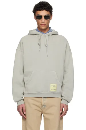 Axel Arigato Taupe Patch Washed Hoodie