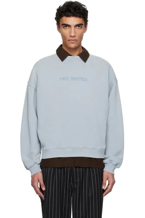Axel Arigato Blue Distort Washed Sweatshirt