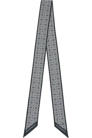 Givenchy Black & White 4G Scarf